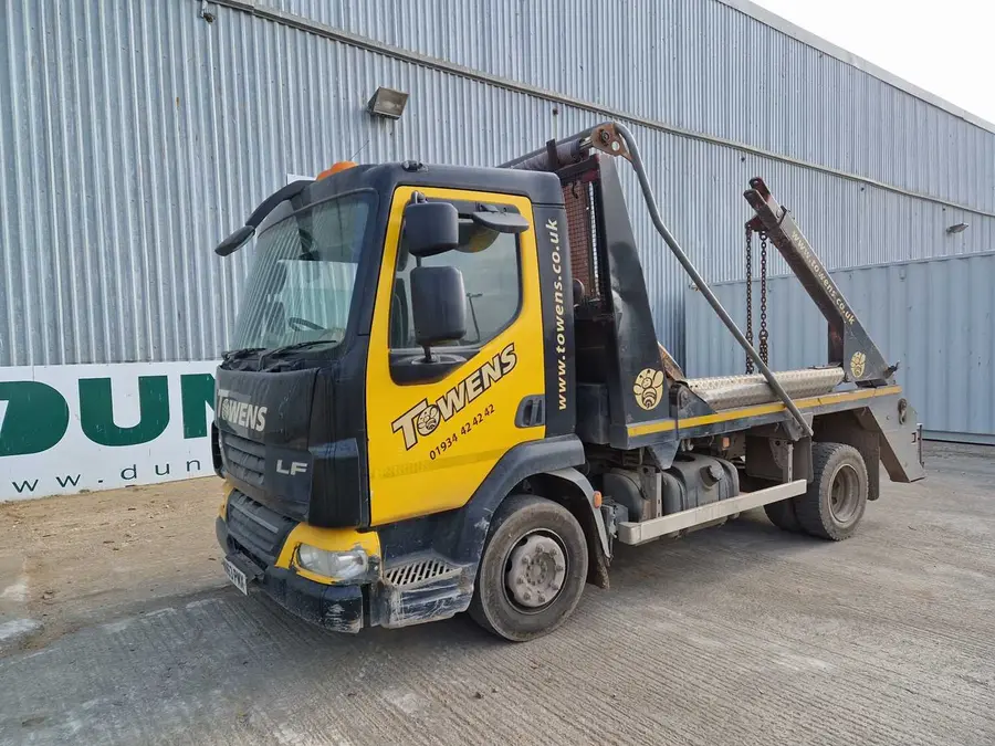 2013 DAF FA LF 45 skip lorry